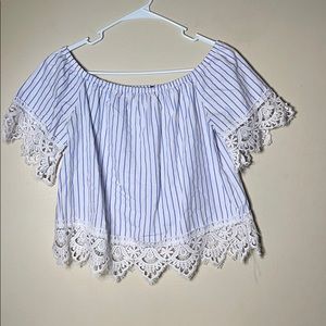 Off the shoulder Top